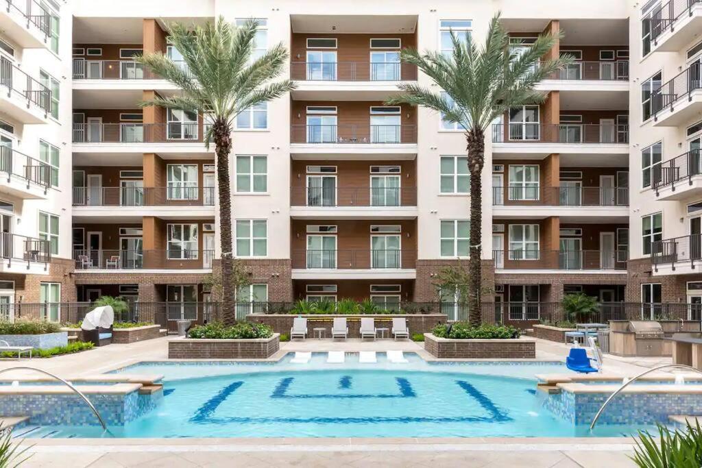 Luxury Apartment Close To Everything W Free Parking 5 Houston Exterior photo
