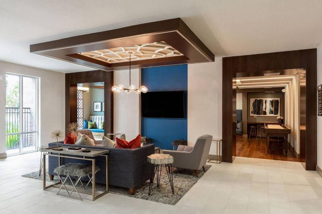 Luxury Apartment Close To Everything W Free Parking 5 Houston Exterior photo