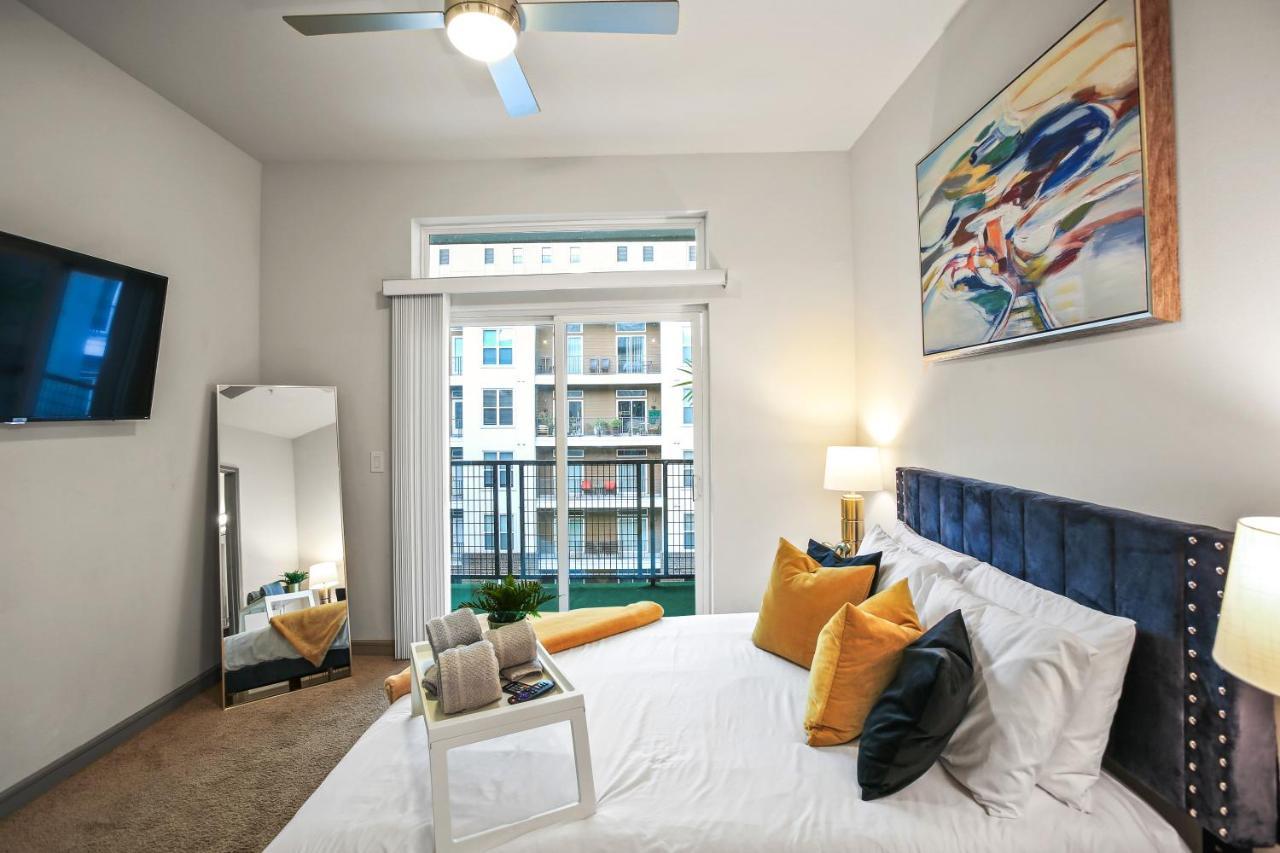 Luxury Apartment Close To Everything W Free Parking 5 Houston Exterior photo